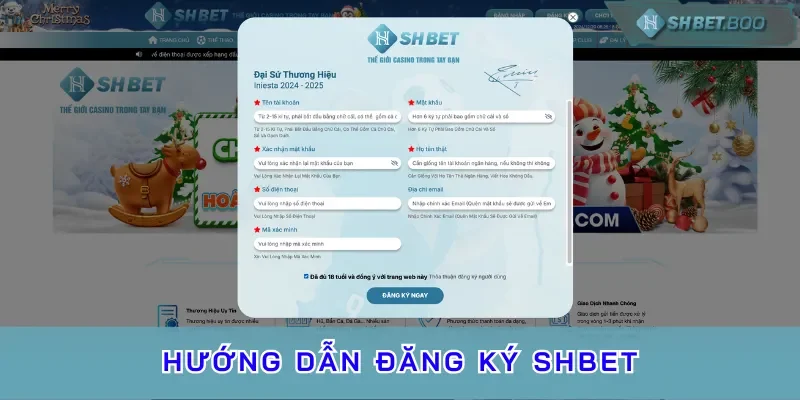 Bước 1: Truy cập vào trang chủ cá cược chính thức của SHBET